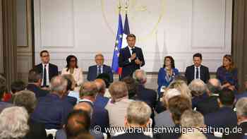 Nach Ausschreitungen in Frankreich: Macron trifft Bürgermeister