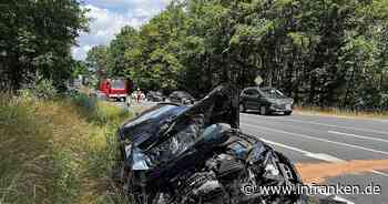 Pommersfelden: Crash beim Abbiegen: Zwei Schwerverletzte nach Zusammenstoß