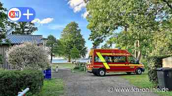 Schlauchboot in Seenot: Feuerwehr Selent rettet drei Jugendliche