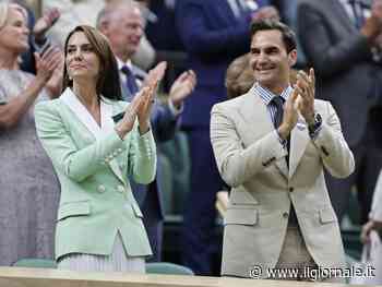 Roger Federer torna a Wimbledon (e con lui c'è Kate Middleton)