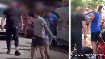 Ballermann-Security prügelt auf deutsche Mallorca-Touristen ein und verfolgt sie – Video hält alles fest