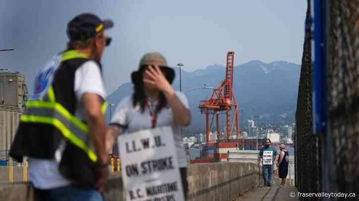 British Columbia port strike enters day four as talks stall