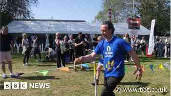 Teams attempt to crack egg race world record in Cornwall