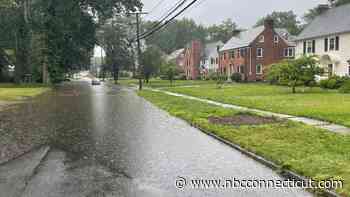 Flooding caused street closures across Connecticut