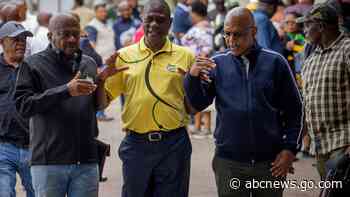 Outrage in South Africa over video of deputy president's security stomping on man