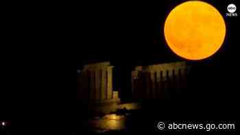 WATCH:  Supermoon shines around the world