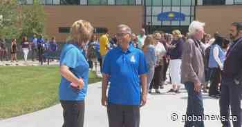 New University of Lethbridge president walks campus halls in welcome tour