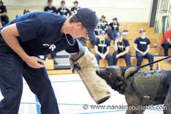 RCMP youth cadets in Nanaimo learn how to take a bite out of crime