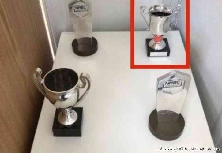 Developer destroys vulgar trophy after subbie complains