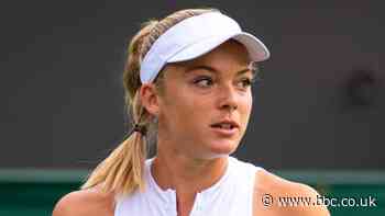 Wimbledon 2023: Katie Swan takes 'positives' despite first-round defeat