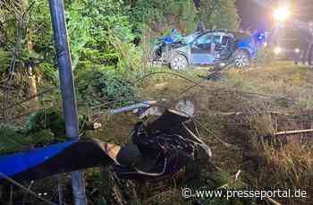 FW-SE: Schwerer Verkehrsunfall auf der Stuvenhüttener Straße