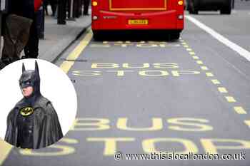 Romford 'Batman' spotted stopping traffic in town centre