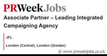 JFL: Associate Partner – Leading Integrated Campaigning Agency