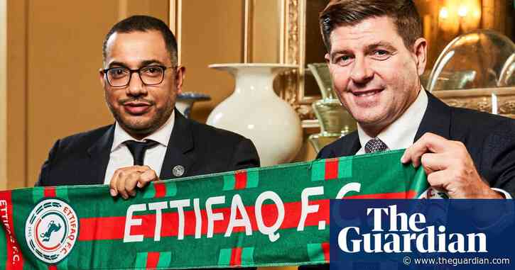 Steven Gerrard’s intriguing Saudi move takes him out of comfort zone