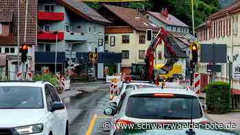 Tragfähigkeit in Gefahr: Defektes Abwasserrohr sorgt in Calmbach für Chaos
