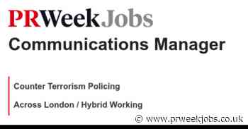 Counter Terrorism Policing: Communications Manager