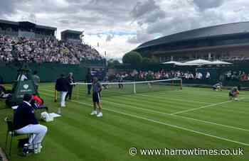 Wimbledon 2023: Just Stop Oil protesters disrupt match