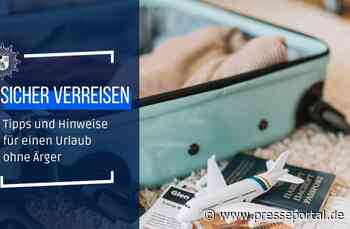 POL-PPTR: Vorsicht vor Dieben und Betrügern in der Urlaubszeit