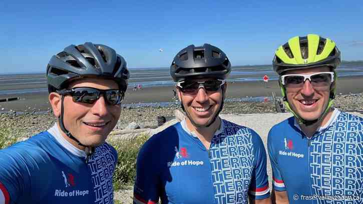 Chilliwack cyclist riding 360 kms in Terry Fox Ride of Hope this Saturday