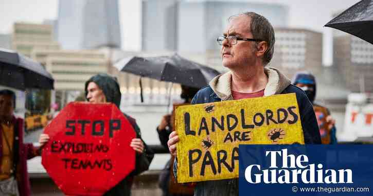 Renters protest against ‘rampant profiteering’ outside landlords’ convention