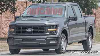 Ford F-150 XL spy photos show off updated fascia for base truck