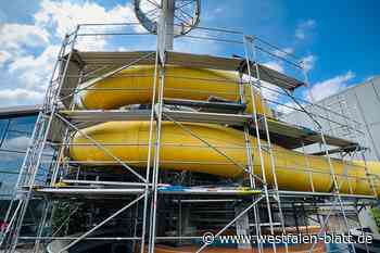 Ishara in Bielefeld: Rutsche bekommt Beleuchtung