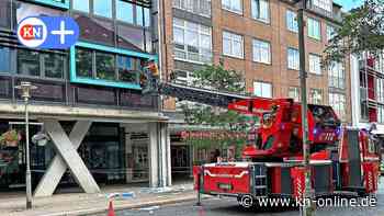 Feuerwehr in Neumünster rückte zu Sturmschäden aus