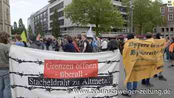 Demo in Braunschweig: „Verrohung beim Umgang mit Flüchtlingen“