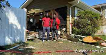 Cars smash into houses in 2 separate hit and runs: Edmonton police