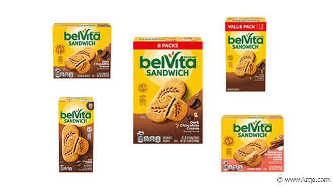 belVita breakfast sandwiches recalled after allergic reactions