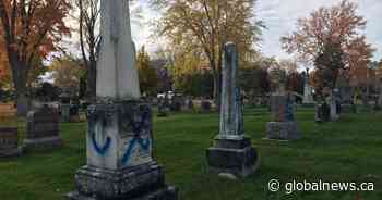 House arrest for Ontario woman who vandalized hundreds of gravestones