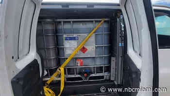 2 Miami-Dade men accused of stealing hundreds of gallons of used cooking oil