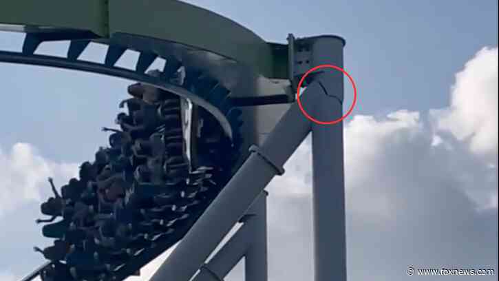 North Carolina man who spotted crack in massive roller coaster recounts astonishing discovery: 'Not normal'