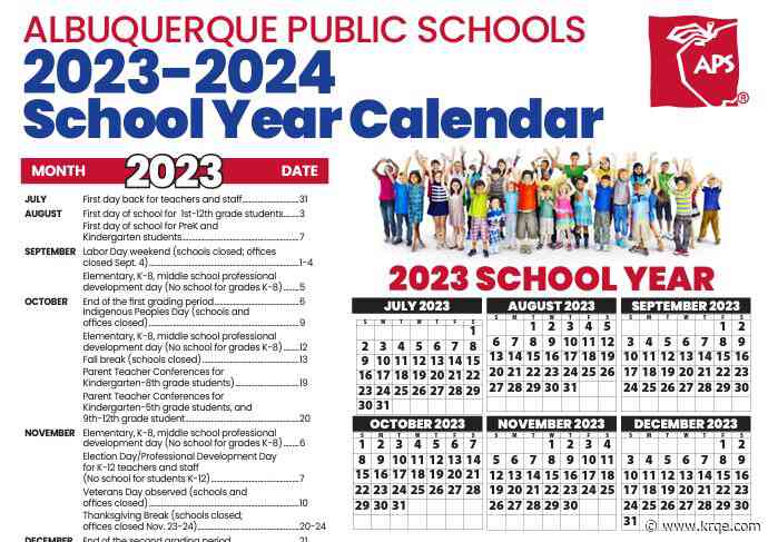 Albuquerque Public Schools discontinues printed wall calendar