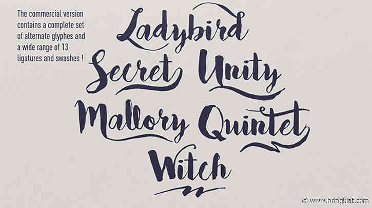 20 Free Handwritten Fonts to Download