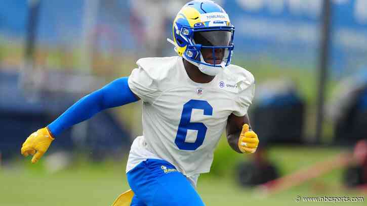 Rams sign three more picks, including Tre'Vius Hodges-Tomlinson