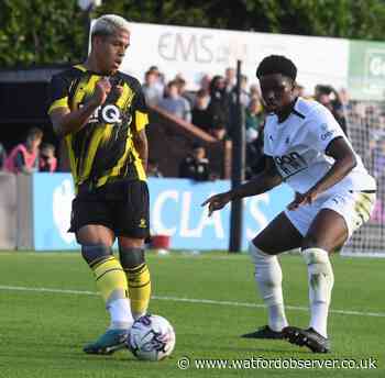 Watford use 22 players as pre-season starts with local draw