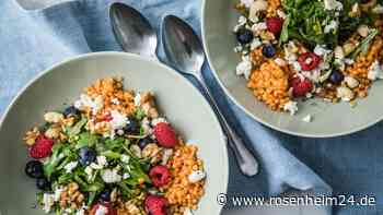 Mit Himbeeren oder als Risotto: Lust auf feine Linsenküche