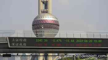 Kapitalmärkte: Die große Enttäuschung an den chinesischen Märkten: Globale Investoren ziehen Milliarden ab