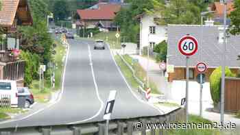 Hier gilt in Inzell jetzt Tempo 60 auf der B306