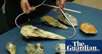 ‘Giant’ 300,000-year-old handaxes unearthed in Kent