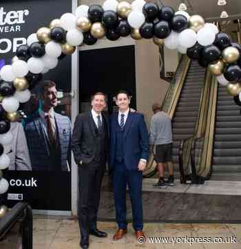 Slater Menswear opens in old Davygate Sports Direct York