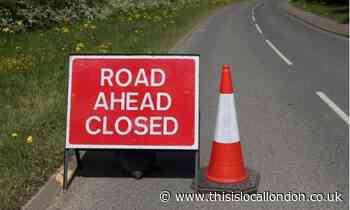 Banstead: Car overturns in Croydon Lane