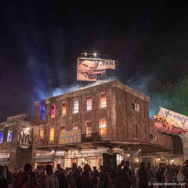 Architecture and design highlights from Glastonbury 2023 captured in Dezeen video