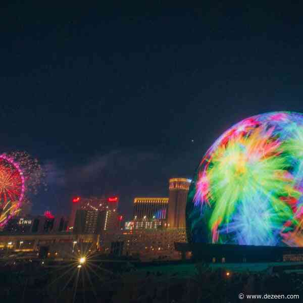 World's largest spherical structure unveiled in Las Vegas