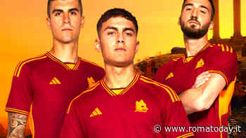 AS Roma, le foto della nuova maglia Adidas