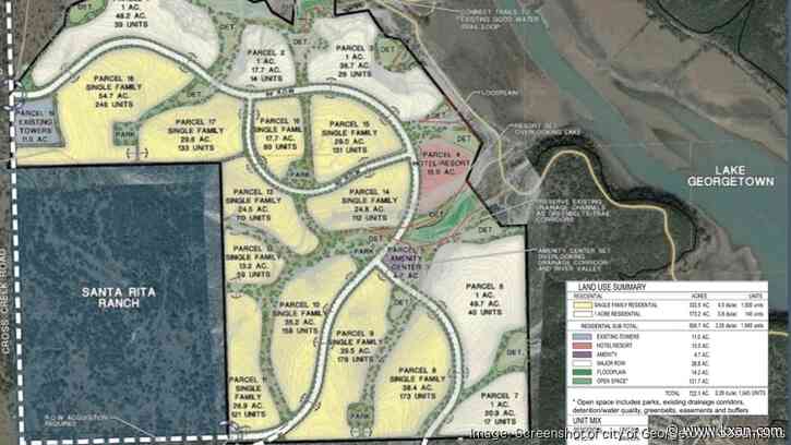 Developer eyes 722-acre lakeside development near Lake Georgetown