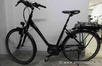 POL-NI: Nienburg - Wem gehört dieses E-Bike?