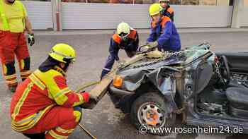 Jugendfeuerwehr Waging übt verschiedenste Rettungsmethoden
