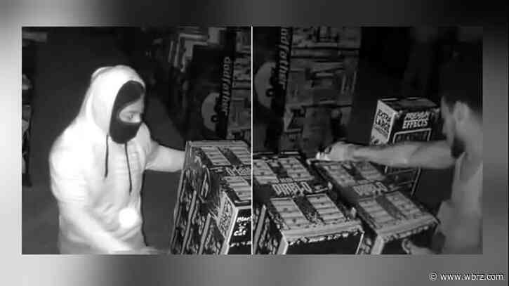 Pair sought for allegedly stealing $1,500 in fireworks just days before the Fourth